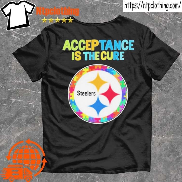 Official Pittsburgh Steelers Autism it's ok to be different shirt