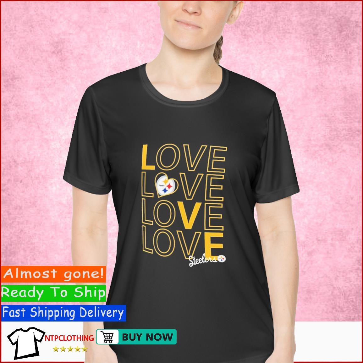 Pittsburgh Steelers G Iii Love Graphic Shirt