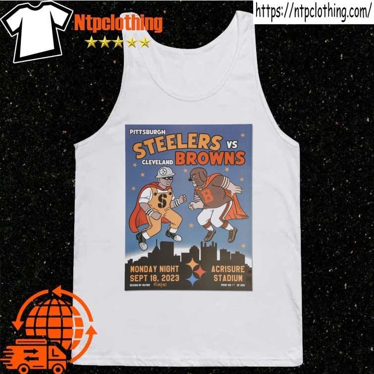 Pittsburgh Steelers vs. Cleveland Browns Sept 18, 2023 Monday Night Shirt,  hoodie, sweater, long sleeve and tank top