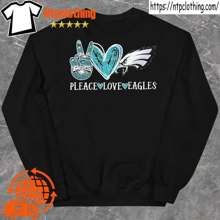 Philadelphia Eagles love sign logo shirt, hoodie, sweater, long sleeve and  tank top