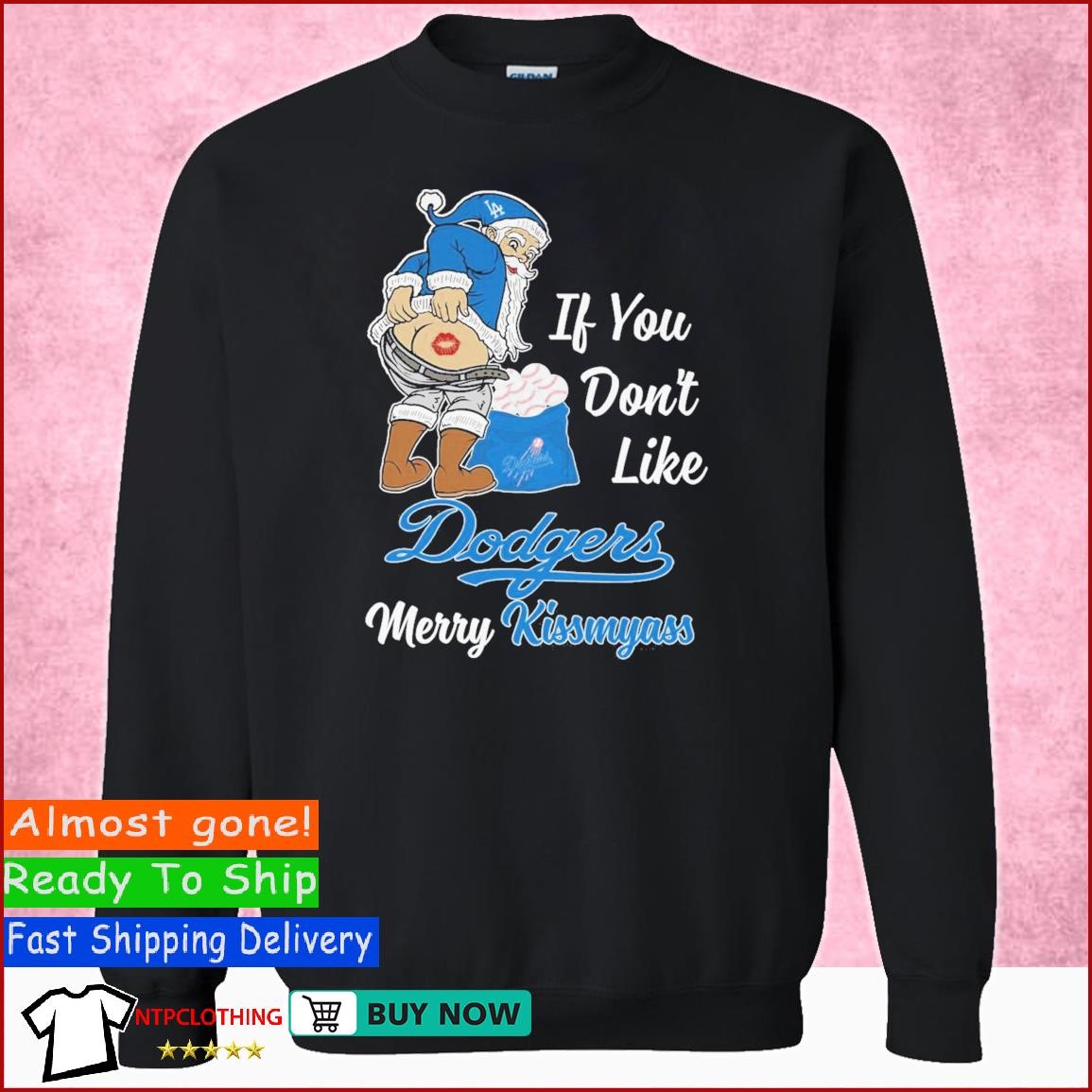 Santa Claus If You Don't Like Detroit Tigers Merry Kissmyass t-shirt,  hoodie, sweater, long sleeve and tank top