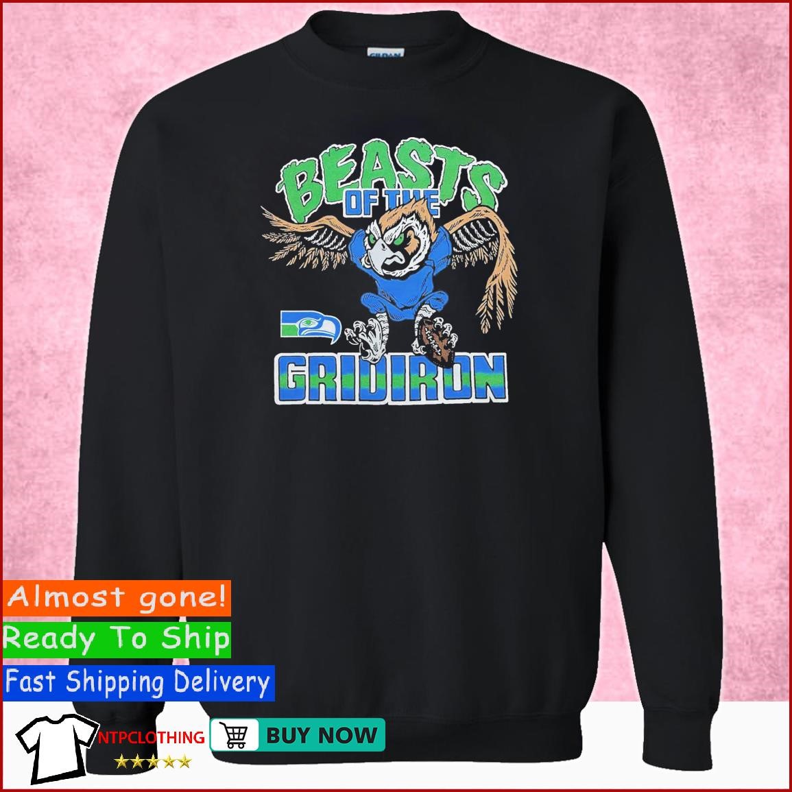 Official seattle Seahawks Beasts Of The Gridiron T-Shirts, hoodie