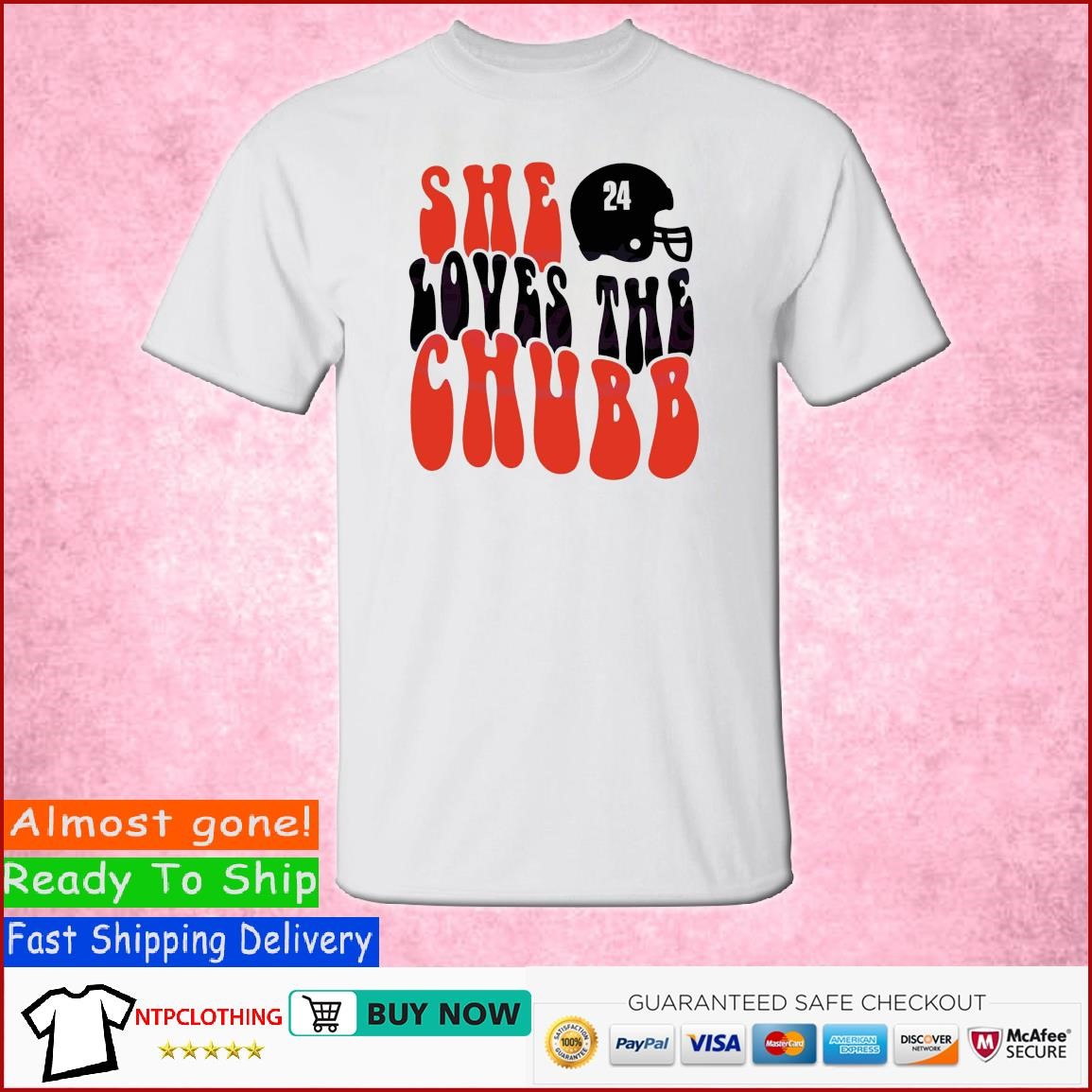 She Loves The Chubb NFL Football shirt, hoodie, longsleeve, sweatshirt,  v-neck tee