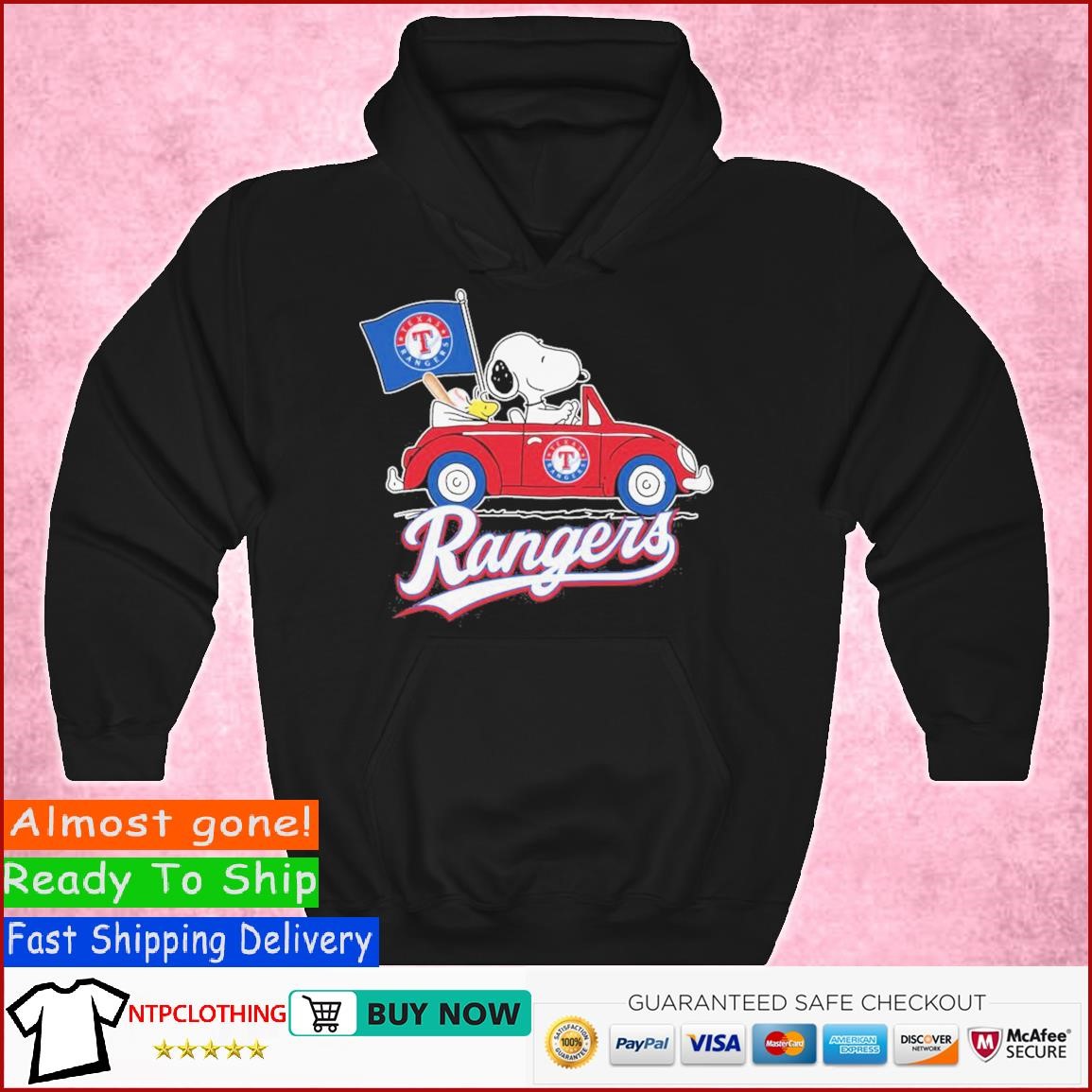 Snoopy And Woodstock Driver Car Texas Rangers Shirt, hoodie, sweater, long  sleeve and tank top