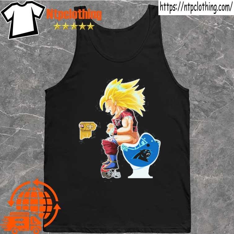 Official Son Goku Carolina Panthers Shitting On Toilet New Verlander And Carolina  Panthers Shirt, hoodie, sweater, long sleeve and tank top