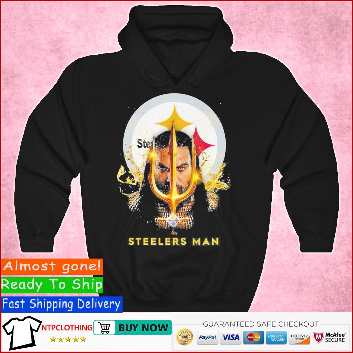 Official pittsburgh Steelers Man Aquaman Shirt, hoodie, sweater