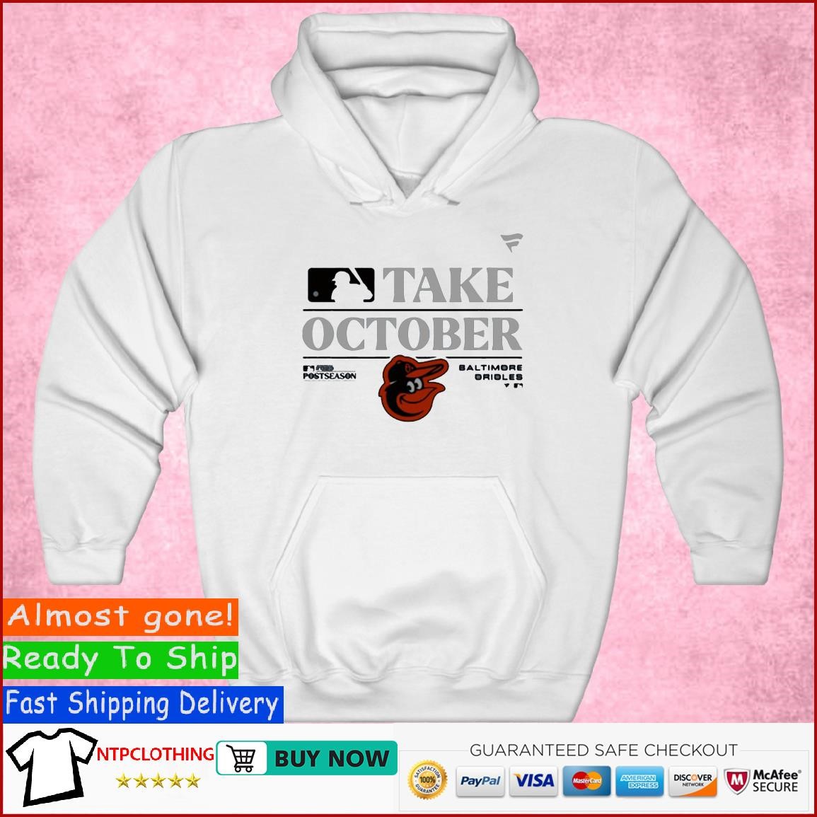Take October Baltimore Orioles 2023 Shirt, hoodie, sweater, long sleeve and  tank top