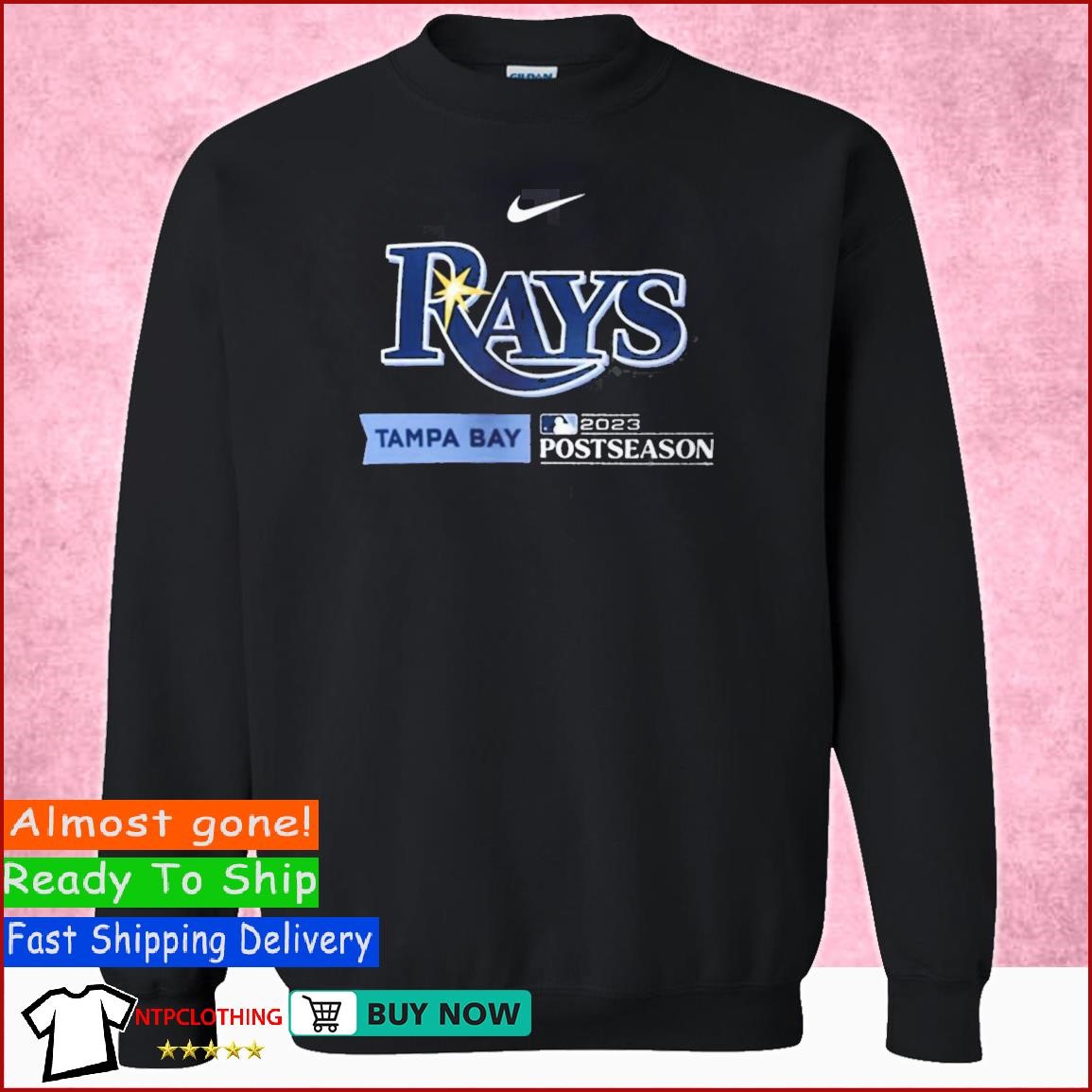 Official Tampa Bay Rays Nike 2023 Postseason Authentic Collection Dugout  T-Shirt, hoodie, sweater, long sleeve and tank top