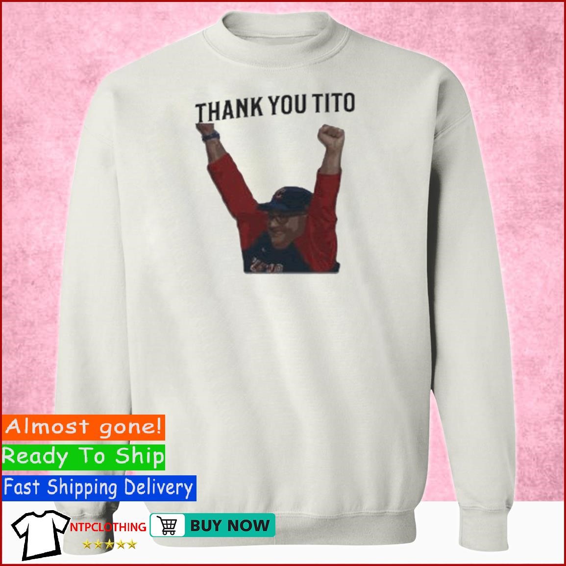 Terry Francona Thank You Tito Shirt, hoodie, sweater, long sleeve