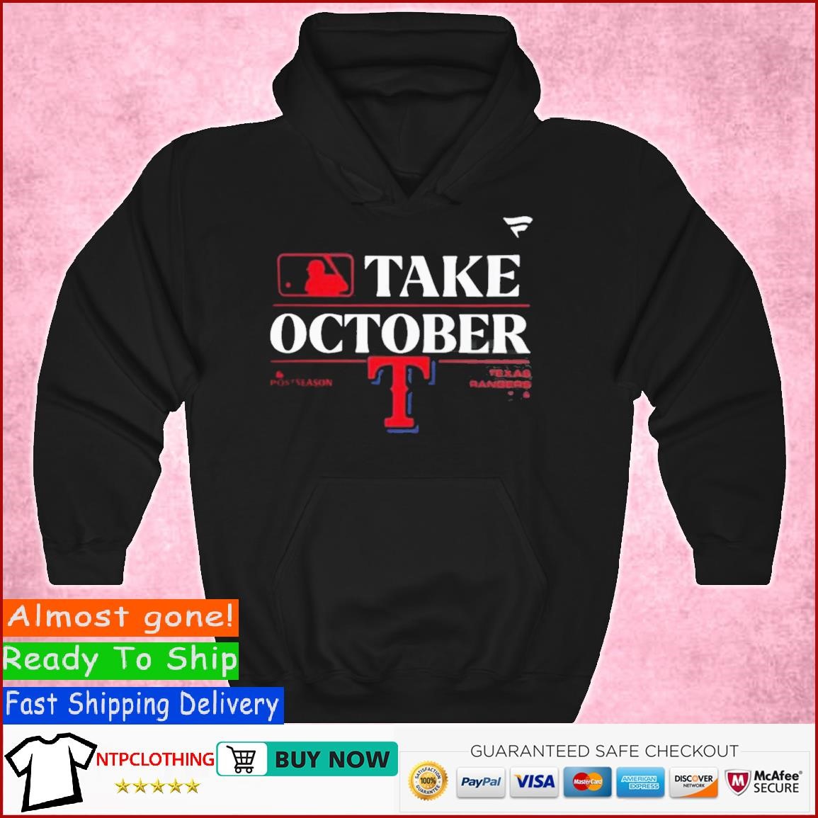 Take October 2023 Texas Rangers Baseball Shirt, hoodie, sweater, long  sleeve and tank top