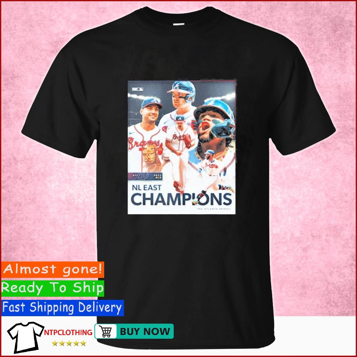 Official Atlanta Braves Extra Six NL East Titles Is Pure Again Shirt,  hoodie, sweater, long sleeve and tank top