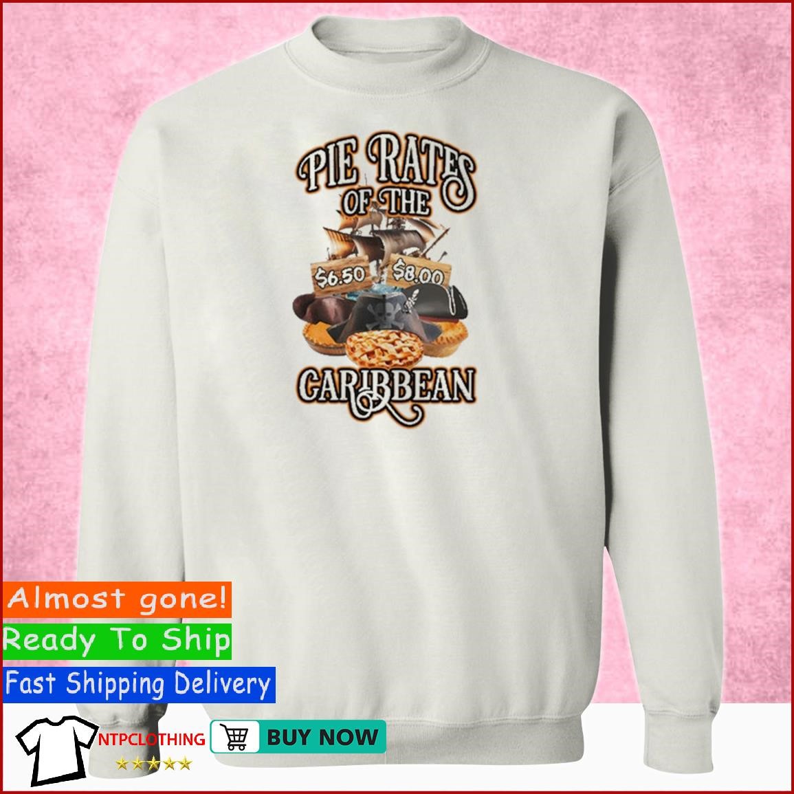 Pie Rates of the Caribbean shirt, hoodie, sweater, long sleeve and tank top