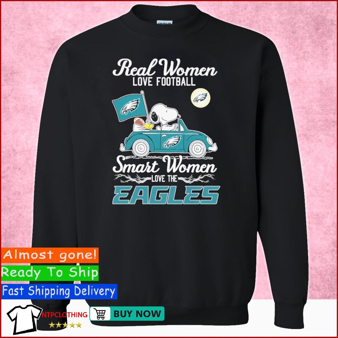 Eagles Women Shirt Real Women Love Football Smart Women Love