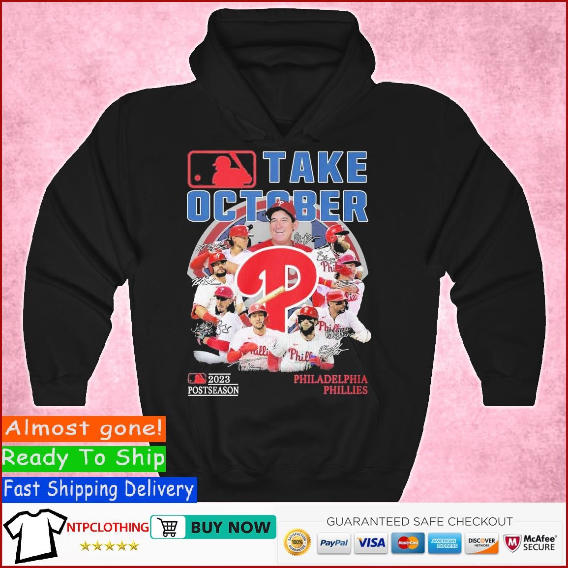 Take October 2023 Postseason Philadelphia Phillies Shirt, hoodie, sweater,  long sleeve and tank top
