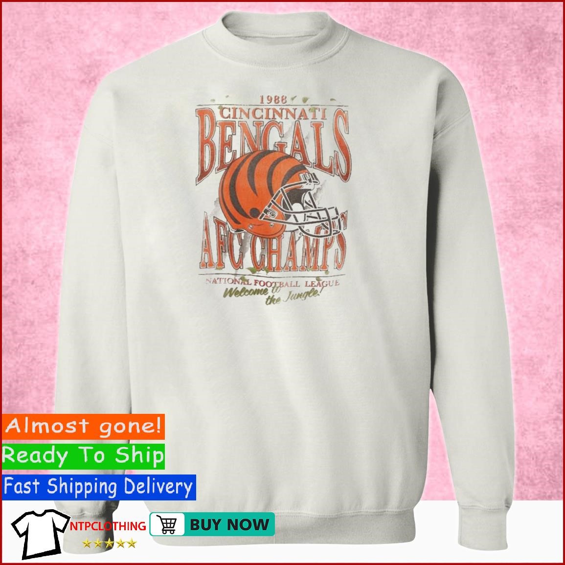 Official vintage 1988 Cincinnati Bengals Football shirt, hoodie