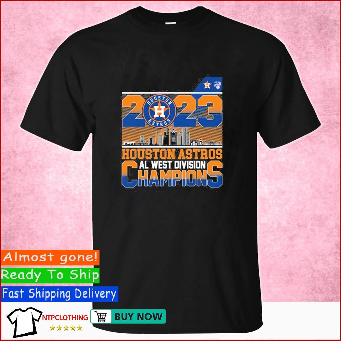 2023 Houston Astros Al West Division Champions T Shirt, hoodie, sweater,  long sleeve and tank top