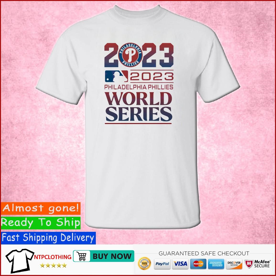 Official 2023 Philadelphia Phillies world series shirt - NemoMerch