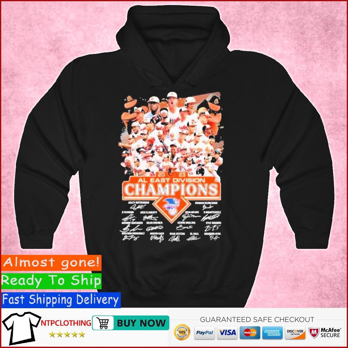 Win Win 2023 Al East Division Champions Baltimore Orioles T-Shirt, hoodie,  sweater, long sleeve and tank top