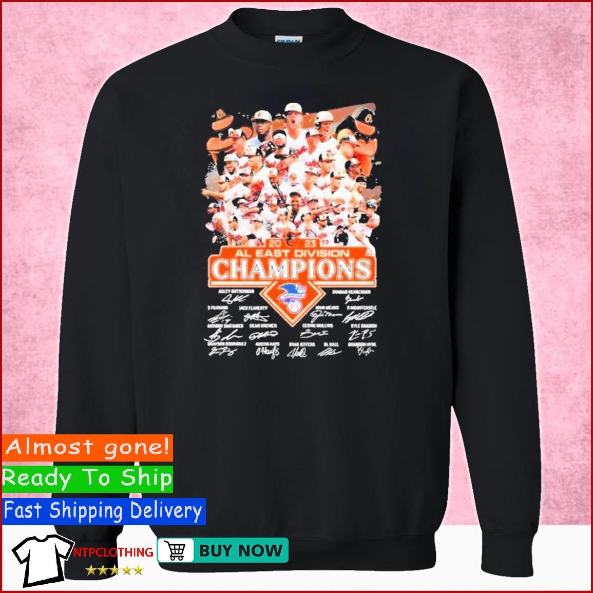 Baltimore Orioles 2023 AL East Division Champions Signatures Shirt, hoodie,  sweater, long sleeve and tank top