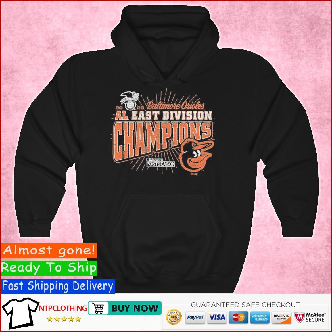 Baltimore Orioles Nike 2023 AL East Division Champs shirt, hoodie