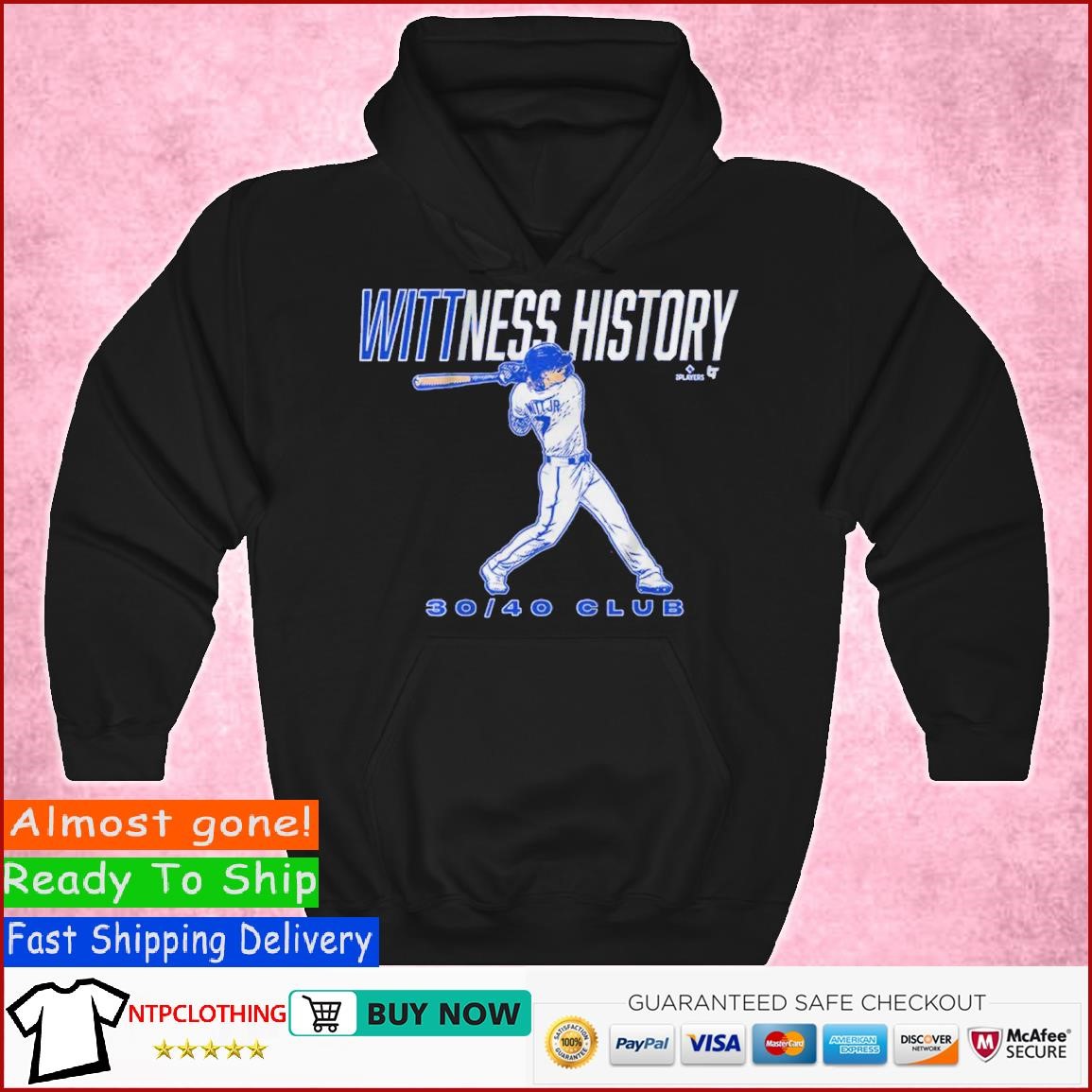 Bobby Witt Jr Wittness History Shirt, hoodie, sweater, long sleeve