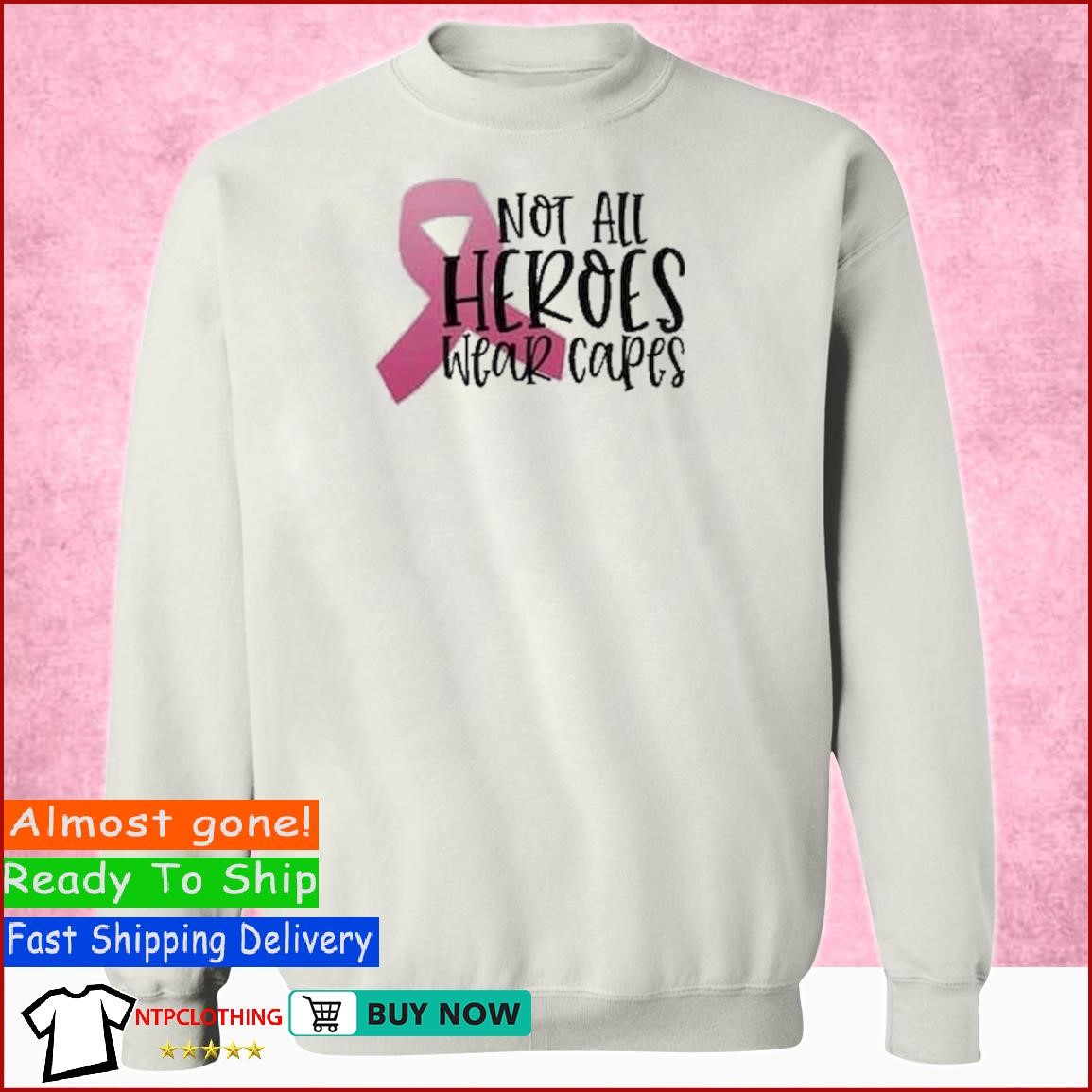 Pink Cancer Awareness Sweat Shirts -   UK