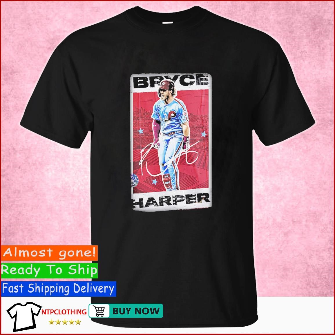 Bryce Harper Youth Short Sleeve T-shirt 