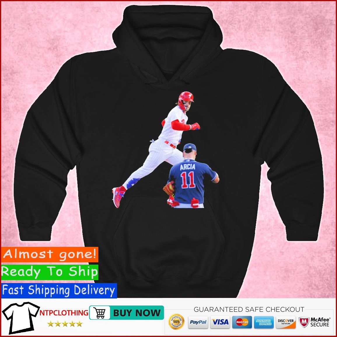 Bryce Harper Stare Down Arcia Baseball shirt, hoodie, sweater