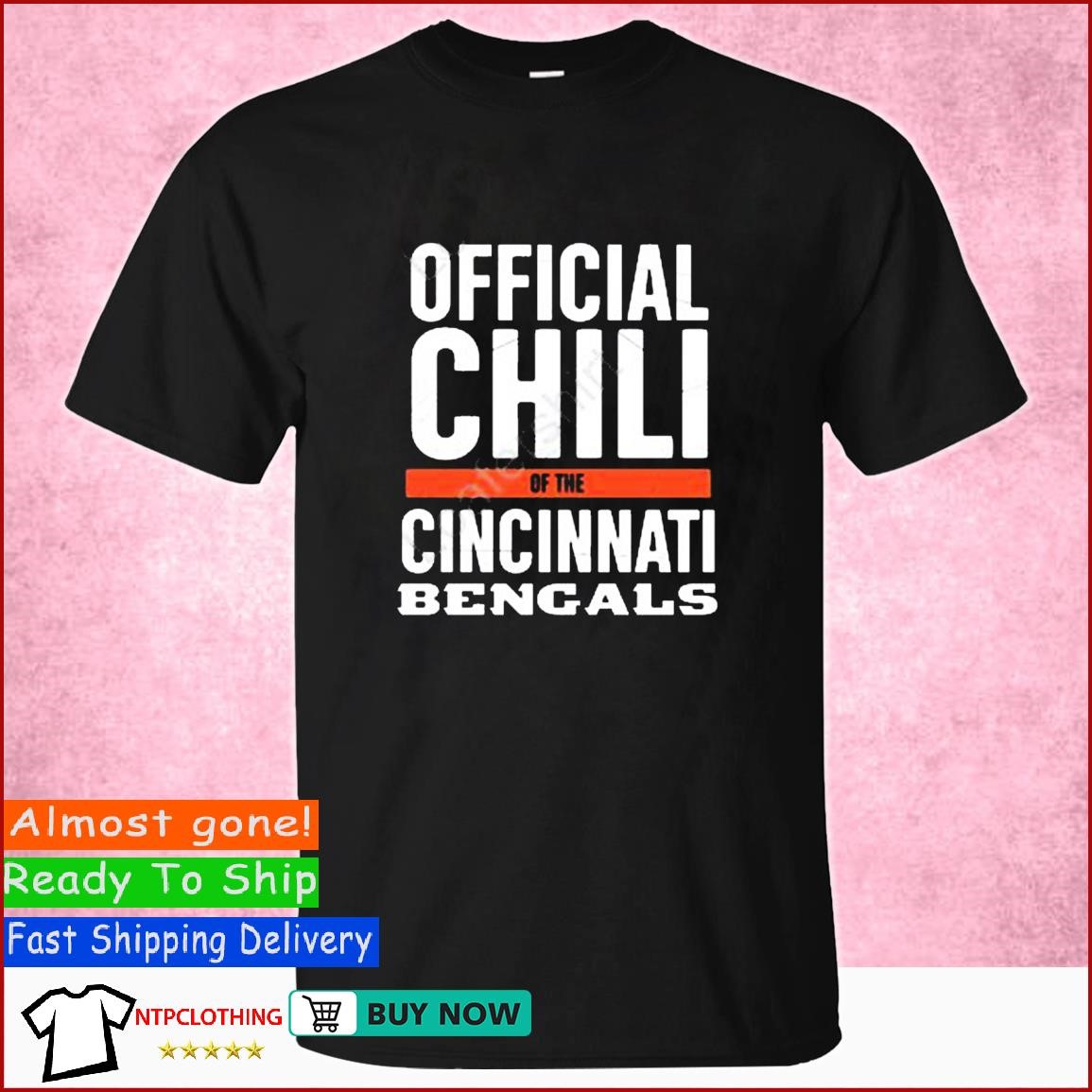 Official for All The Bengals T-Shirt, hoodie, sweater, long sleeve