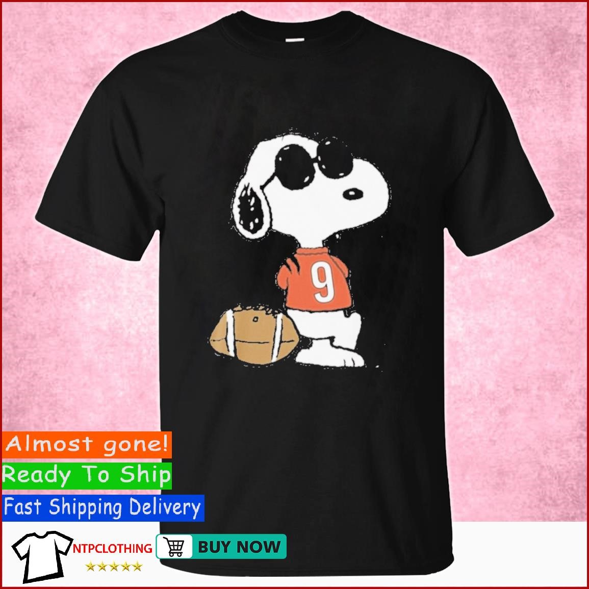 CINCY QB JOE COOL SNOOPY MASHUP SHIRT – OldSkool Shirts