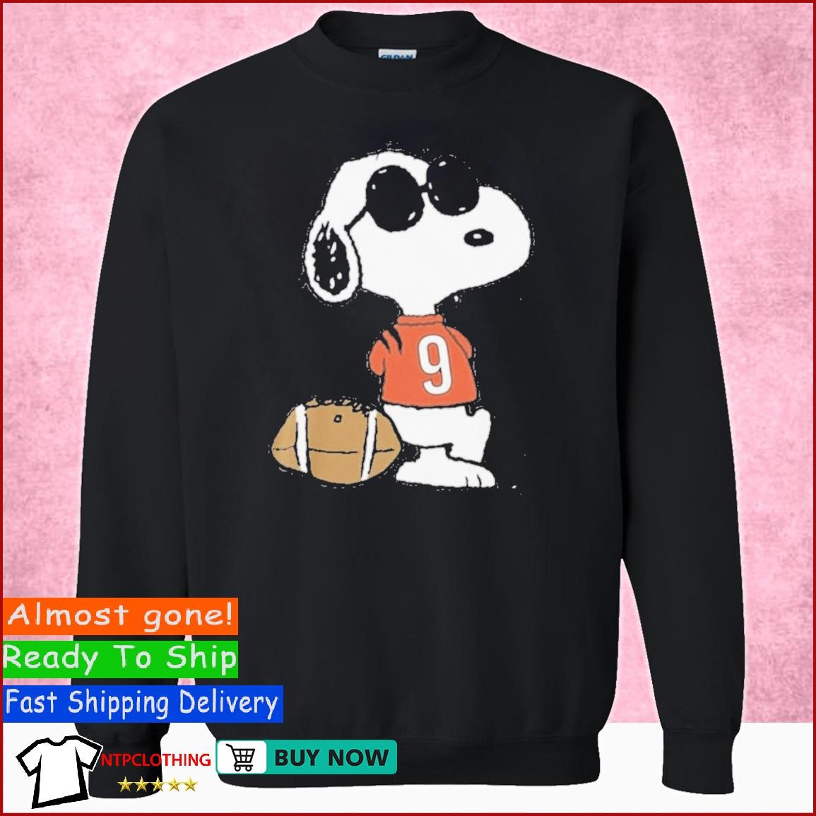 The Cincinnati Bengals Joe Cool And Woodstock Snoopy Mashup Premium Men's T- Shirt 