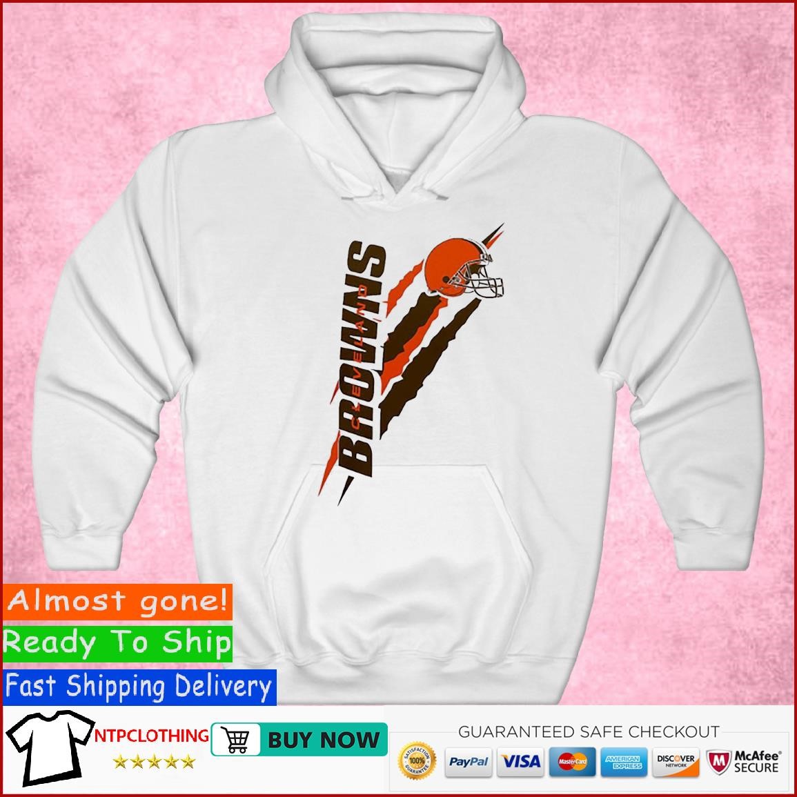 Cleveland Browns Starter Color Scratch T Shirt, hoodie, sweater