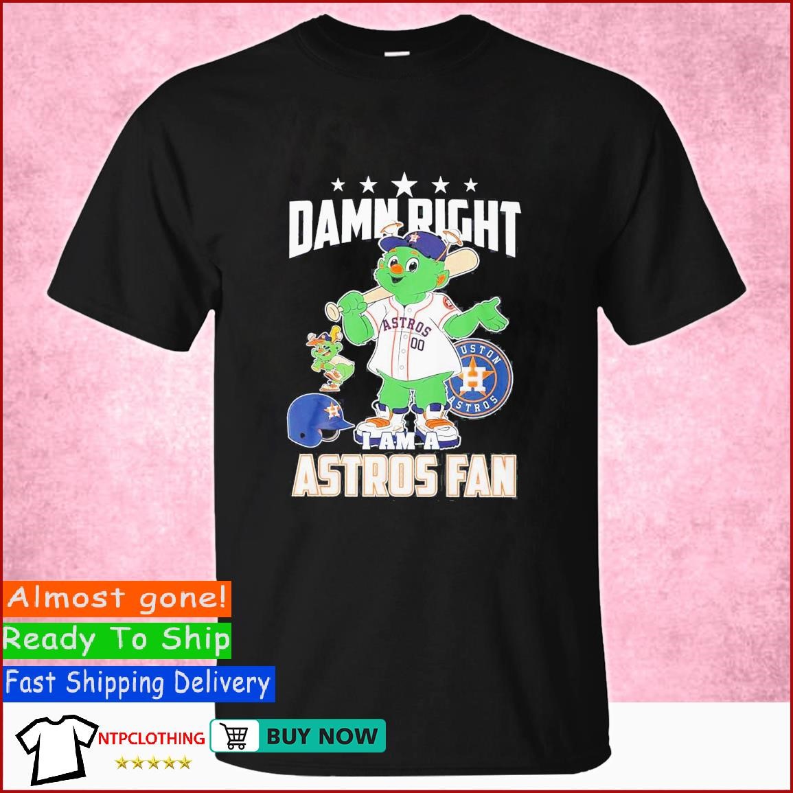 Astros Fan T Shirt 