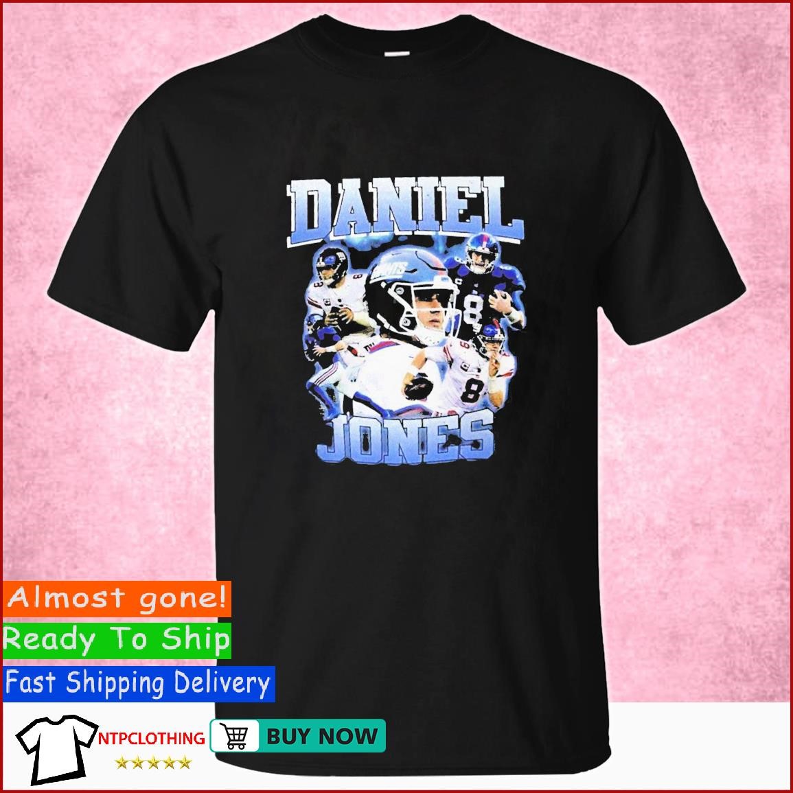 Official Daniel jones ny giants T-shirt, hoodie, tank top, sweater and long  sleeve t-shirt