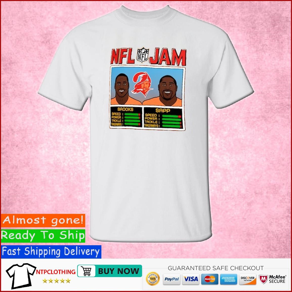 NFL Jam Buccaneers Brooks and Sapp shirt - Dalatshirt