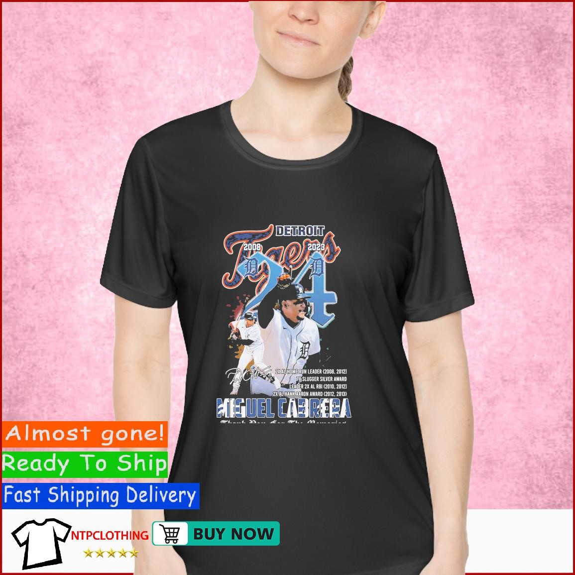 20 Years 2003 2023 Miguel Cabrera Miami Marlins And Detroit Tigers Thank  You For The Memories Shirt - Limotees