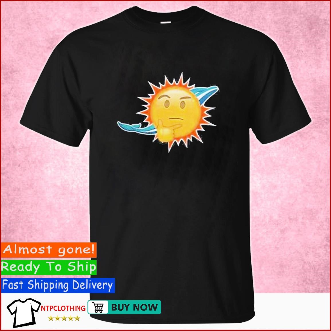 Dolphins Thinking Emoji Buffalo Bills Shirt