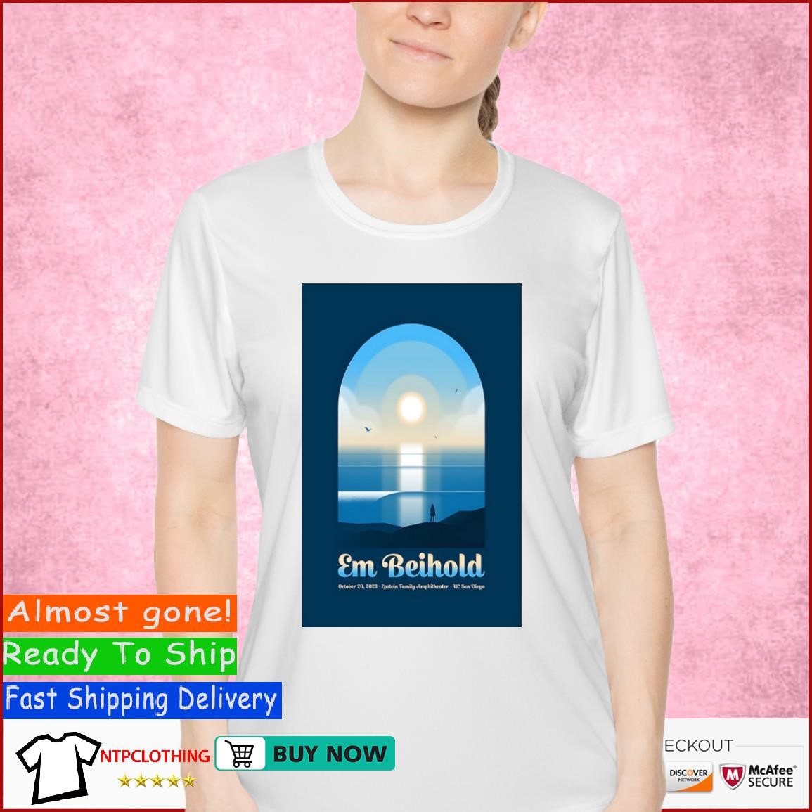 Em Beihold Epstein Family Amphitheater La Jolla, CA Oct 20, 2023 poster t shirt Ladies Shirt.jpg