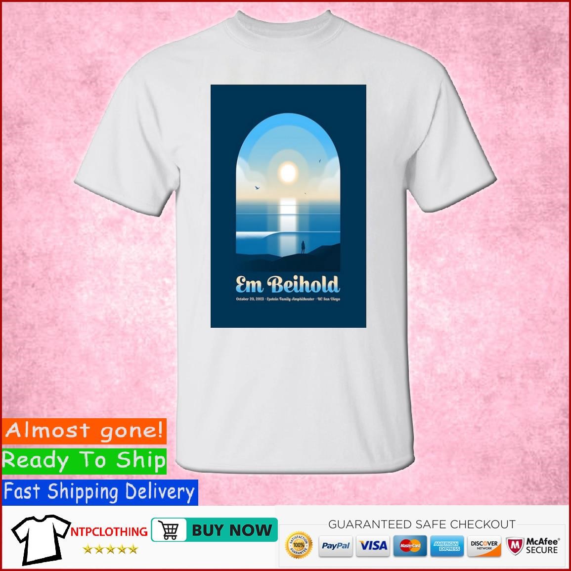 Em Beihold Epstein Family Amphitheater La Jolla, CA Oct 20, 2023 poster t shirt