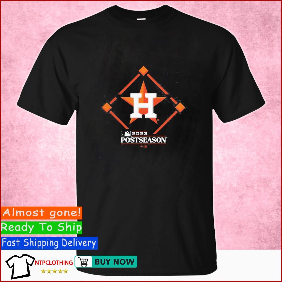 Official Houston Astros 2023 Postseason Around The Horn Shirt