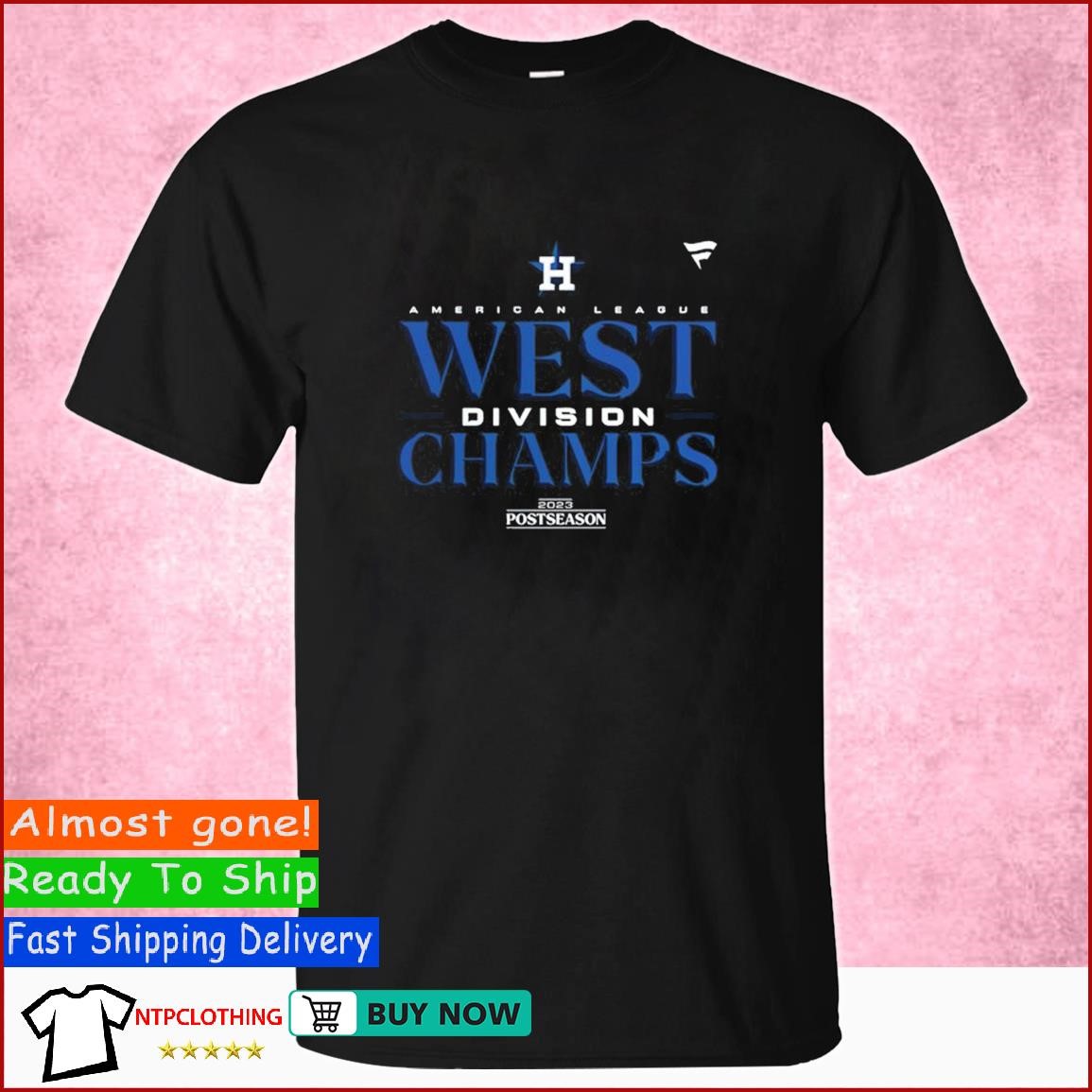 Houston Astros AL West Division Champs 2023 T Shirt, hoodie, sweater, long  sleeve and tank top