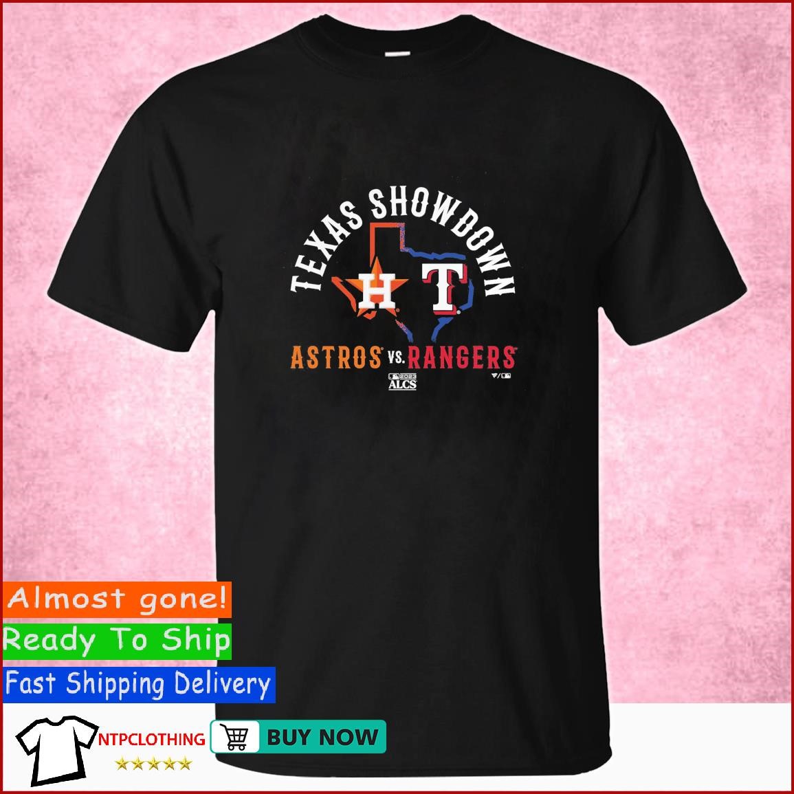 Texas Showdown Houston Astros vs Texas Rangers American League Championship  Series 2023 shirt, hoodie, sweater, long sleeve and tank top