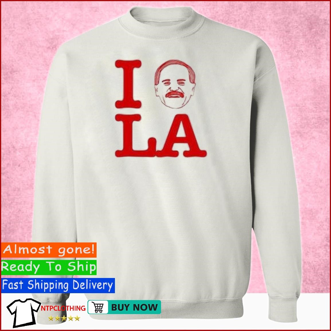 I Love John Kruk And La Shirt, hoodie, longsleeve, sweatshirt, v-neck tee