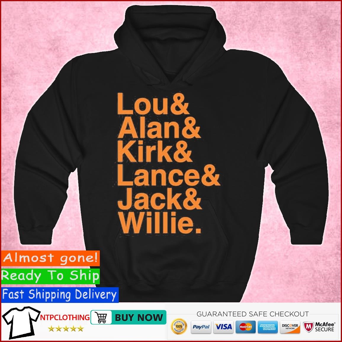 Iffy The Dopester Lou Alan Kirk Lance Jack Willie T shirt Hoodie.jpg