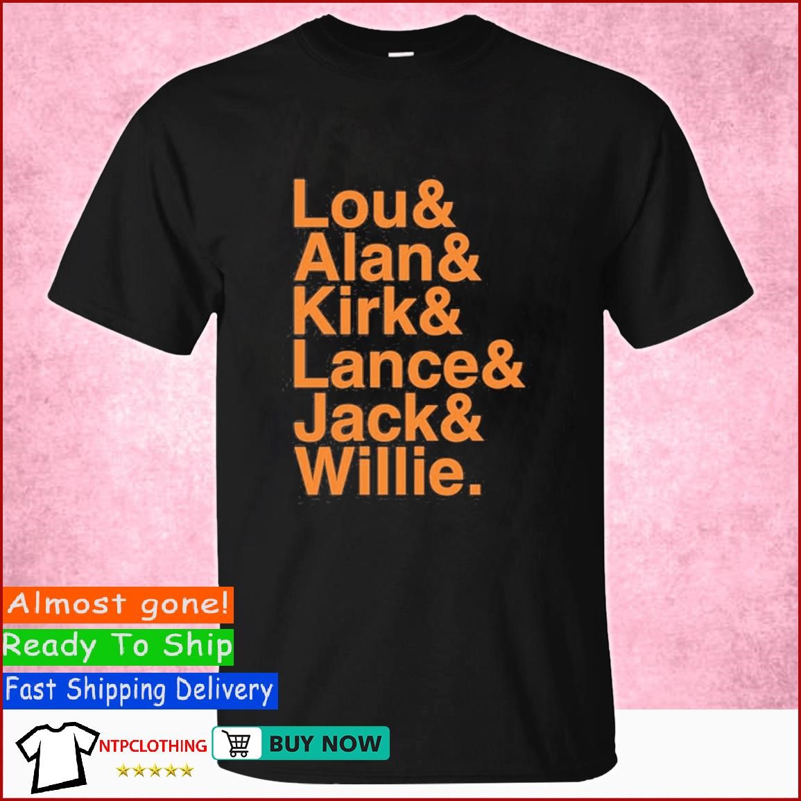 Iffy The Dopester Lou Alan Kirk Lance Jack Willie T shirt