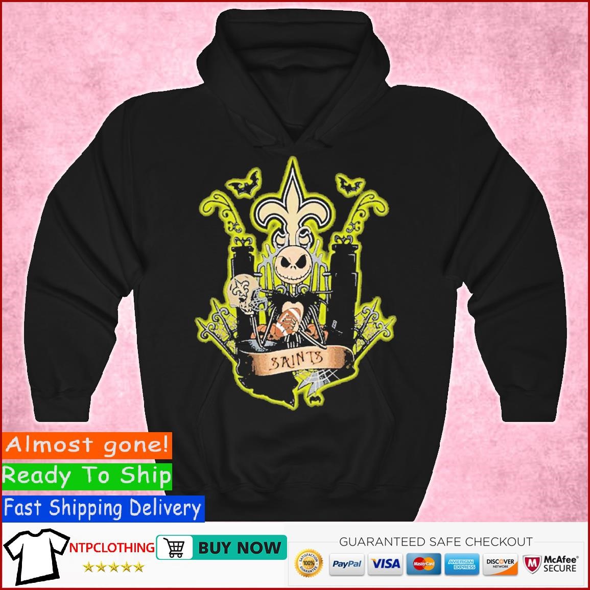 New Orleans Saints Hoodie long sleeve Sweatshirt for fan