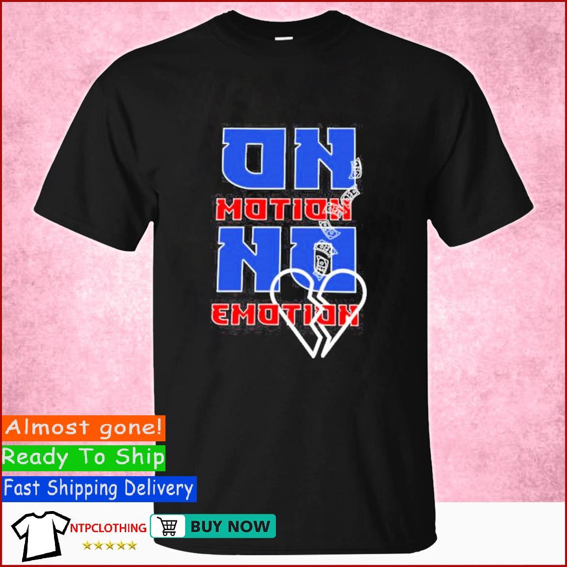 Jeriq Thehussla Iyoo Cartel On Motion No Emotion T shirt