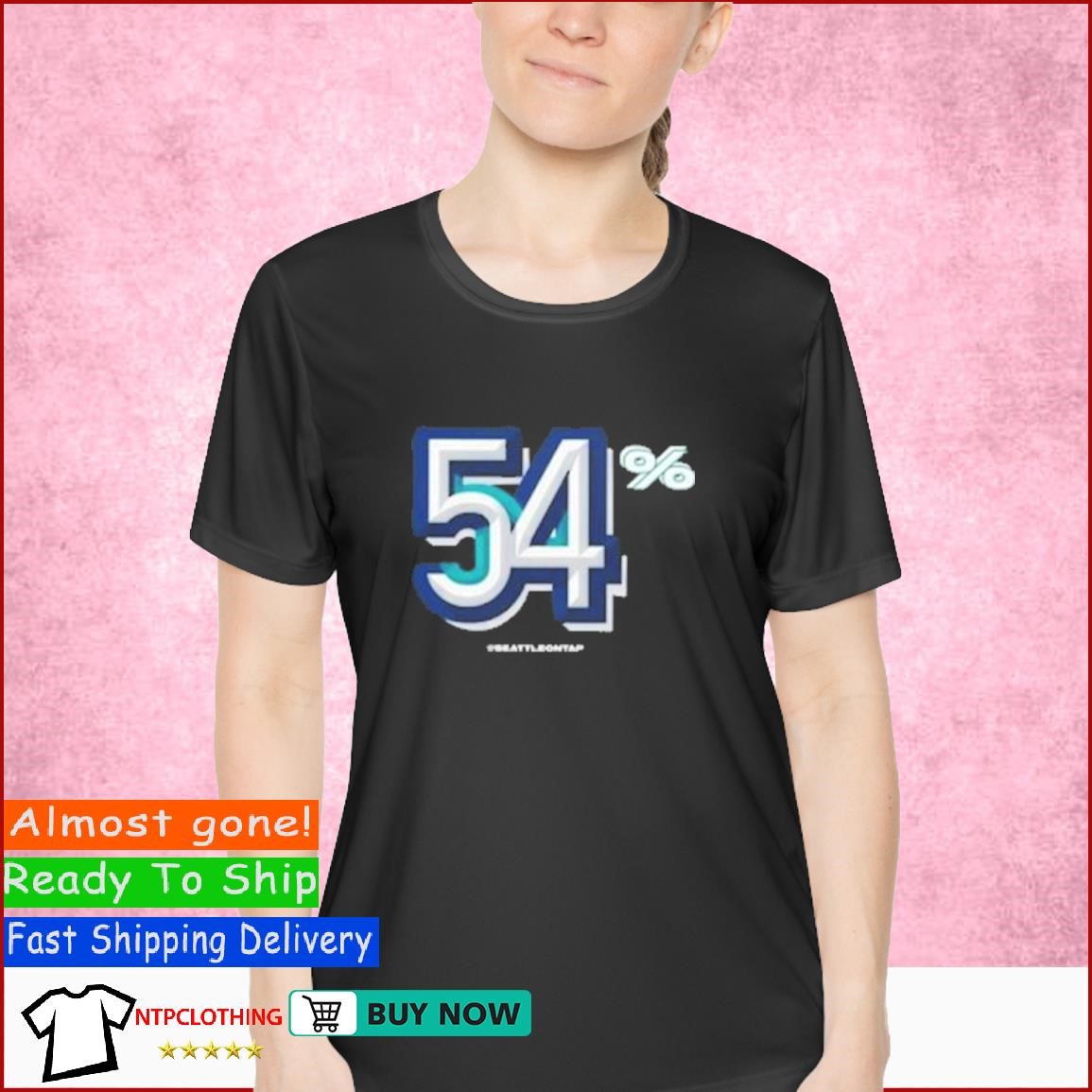 Jerry Dipoto Seattle Baseball 54% T Shirt Ladies Shirt.jpg
