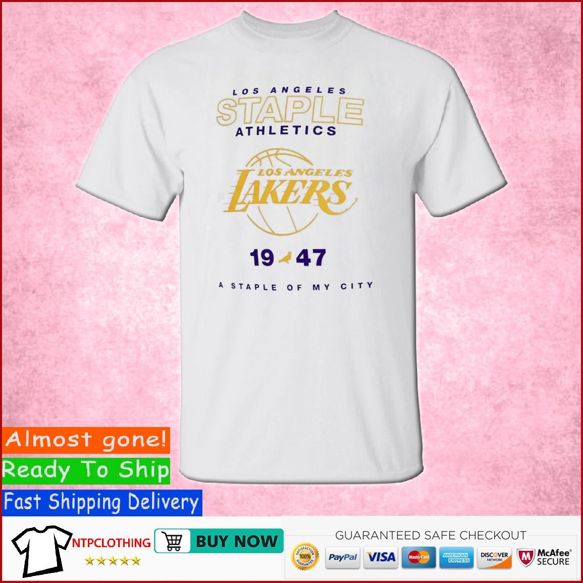 Los Angeles Lakers Nba X Staple Home Team T Shirt, hoodie, sweater, long  sleeve and tank top