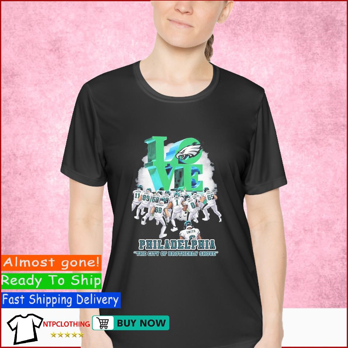 Love Philadelphia The City Of Brotherly Shove Philadelphia Eagles T Shirt,  hoodie, sweater, long sleeve and tank top